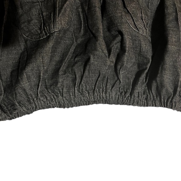 Goodtime Jeans🔹Chambray Dark Denim Strap Mini Dress w/Pockets, Sz S, EUC - Picture 4 of 10